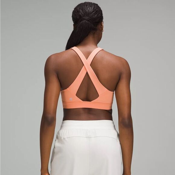 NWT salmon “Envital” Lululemon sports bra - Picture 1 of 11